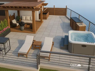 Luxury Penthouse in 5★ Resort with Rooftop Jacuzzi & Sunrise Views